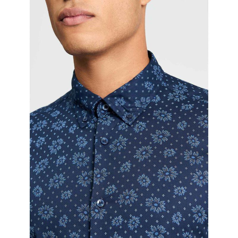 Ben Sherman Floral Geo Print Shirt image number 2